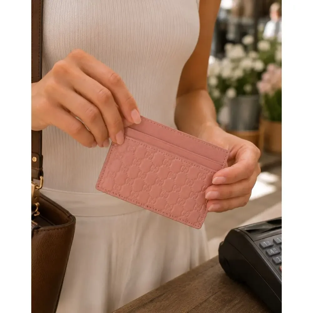 Gucci | Microguccissima Leather Card Case